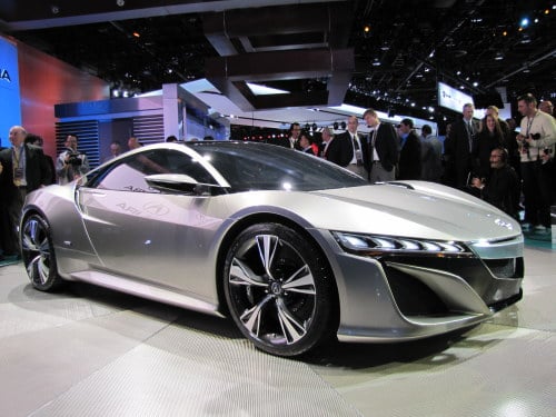 Front angle view of Acura NSX Concept | Torque News